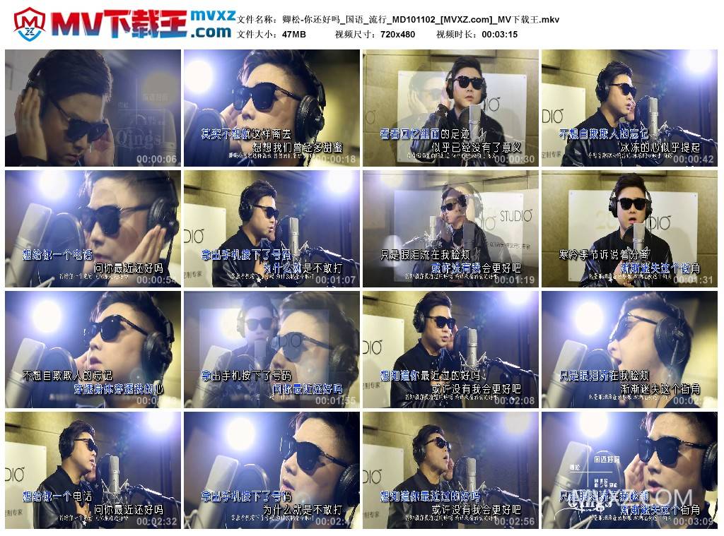 卿松-你还好吗_国语_流行_MD101102